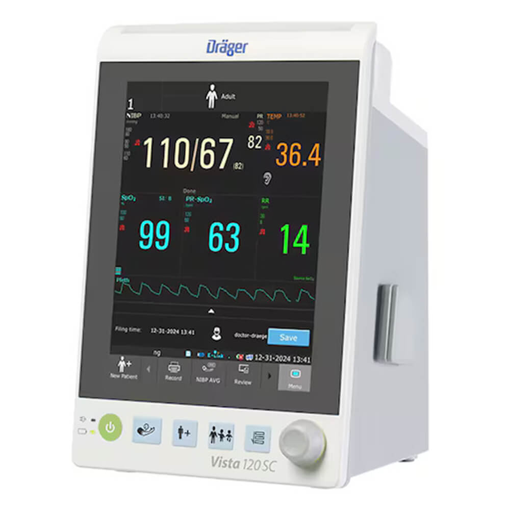 Dräger Vista® 120 SC- մոնիթորինգային համակարգ նորածինների և երեխաների համար